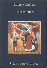 cover of the book La sentenza. Concetto Marchesi e Giovanni Gentile