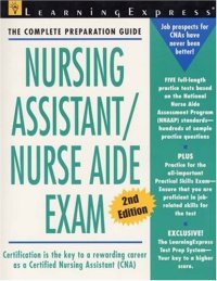 cover of the book Nursing assistant - nurse aide exam