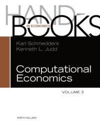 cover of the book Handbook of Computational Economics, Volume 3