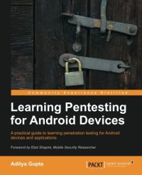 cover of the book Learning Pentesting for Android