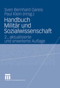 cover of the book Handbuch Militär und Sozialwissenschaft