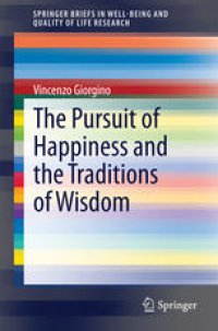 cover of the book The Pursuit of Happiness and the Traditions of Wisdom