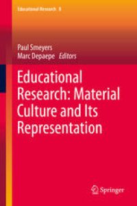 cover of the book Educational Research: Material Culture and Its Representation