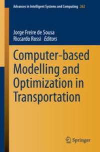 cover of the book Computer-based Modelling and Optimization in Transportation