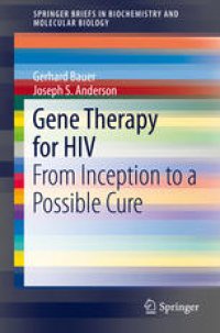 cover of the book Gene Therapy for HIV: From Inception to a Possible Cure