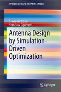 cover of the book Antenna Design by Simulation-Driven Optimization