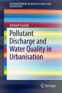 cover of the book Pollutant Discharge and Water Quality in Urbanisation