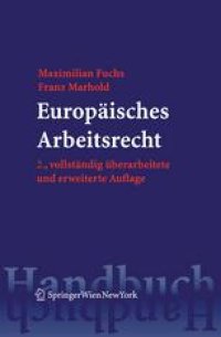 cover of the book Europäisches Arbeitsrecht