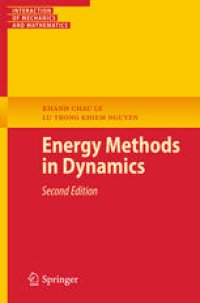 cover of the book Energy Methods in Dynamics