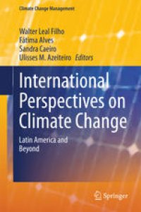 cover of the book International Perspectives on Climate Change: Latin America and Beyond