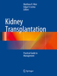 cover of the book Kidney Transplantation: Practical Guide to Management