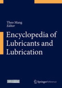 cover of the book Encyclopedia of Lubricants and Lubrication