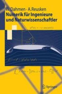 cover of the book Numerik für Ingenieure und Naturwissenschaftler