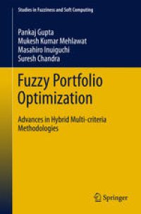 cover of the book Fuzzy Portfolio Optimization: Advances in Hybrid Multi-criteria Methodologies