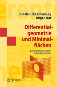 cover of the book Differentialgeometrie und Minimalflächen