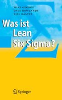 cover of the book Was ist Lean Six Sigma?