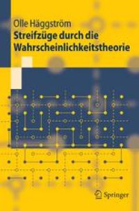 cover of the book Streifzüge durch die Wahrscheinlichkeitstheorie: Aus dem Schwedischen übersetzt von Arne und Christina Ring