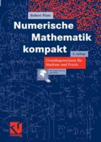 cover of the book Numerische Mathematik kompakt: Grundlagenwissen für Studium und Praxis