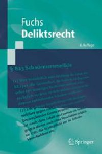 cover of the book Deliktsrecht