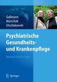 cover of the book Psychiatrische Gesundheits- und Krankenpflege — Mental Health Care