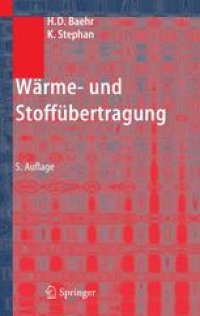 cover of the book Wärme- und Stoffübertragung