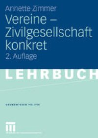 cover of the book Vereine – Zivilgesellschaft konkret