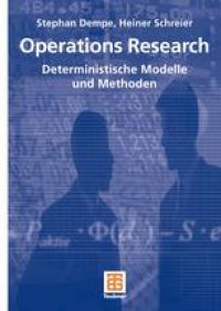 cover of the book Operations Research: Deterministische Modelle und Methoden