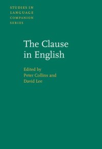 cover of the book The Clause in English: In Honour of Rodney Huddleston