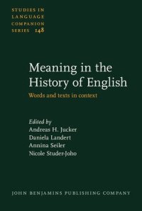 cover of the book Meaning in the History of English: Words and texts in context