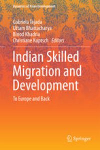 cover of the book Indian Skilled Migration and Development: To Europe and Back