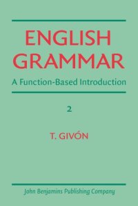 cover of the book English Grammar: A Function-Based Introduction