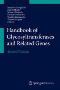 cover of the book Handbook of Glycosyltransferases and Related Genes