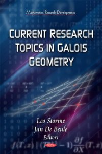 cover of the book Current Research Topics on Galois Geometrics