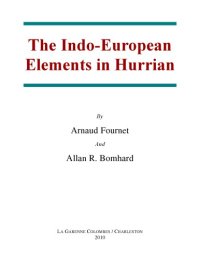 cover of the book The Indo-European Elements in Hurrian