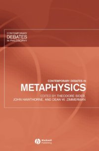 cover of the book Contemporary Debates in Metaphysics