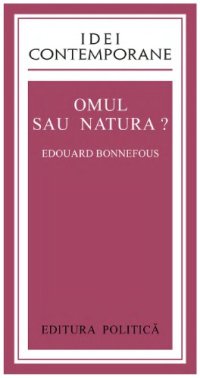 cover of the book Omul sau natura