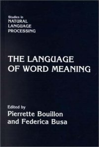 cover of the book The Language of Word Meaning