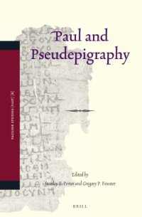 cover of the book Paul and Pseudepigraphy