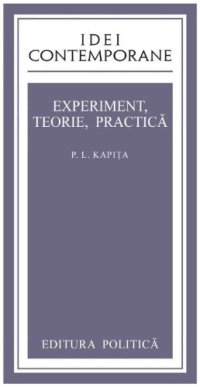 cover of the book Experiment, teorie, practica