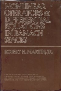 cover of the book Nonlinear Operators and Differential Equations in Banach Spaces