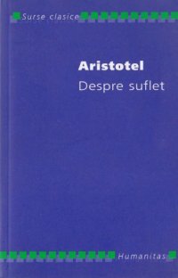 cover of the book Despre suflet