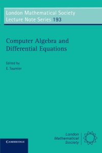 cover of the book Computer Algebra and Differential Equations