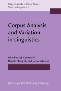 cover of the book Corpus Analysis and Variation in Linguistics