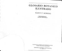 cover of the book Glosario botánico ilustrado