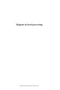 cover of the book Hygiene in food processing: Principles and practice