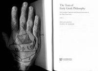 cover of the book The Texts of Early Greek Philosophy The Complete Fragments and Selected Testimonies of the Major Presocratics