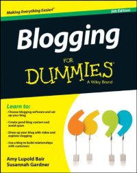 cover of the book Blogging For Dummies