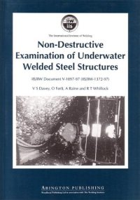 cover of the book Non-Destructive Examination of Underwater Welded Structures