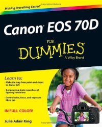 cover of the book Canon EOS 70D For Dummies