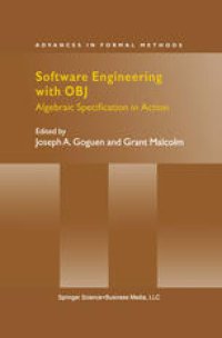 cover of the book Software engineering with OBJ: algebraic specification in action